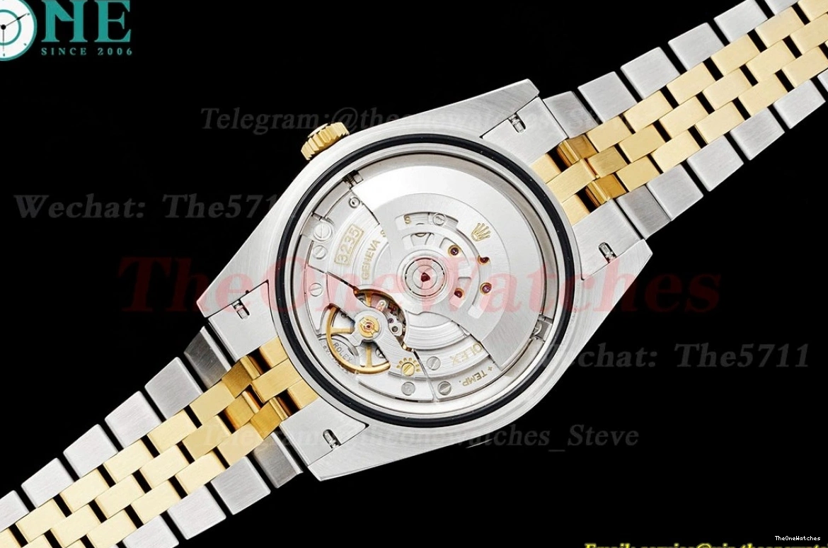 Datejust GMF Black 41mm SS Stk 126333 VR3235 YG 0219